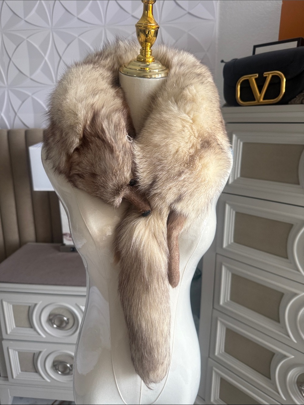 Real Fox fur scarf